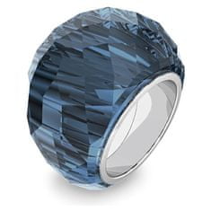 Swarovski Masivní prsten s modrým krystalem Nirvana 547437 (Obvod 52 mm)