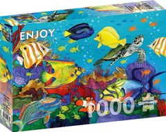 ENJOY Puzzle Podmořská duha 1000 dílků