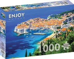 ENJOY Puzzle Staré město Dubrovník, Chorvatsko 1000 dílků