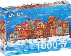 ENJOY Puzzle Připraveni na Vánoce 1000 dílků