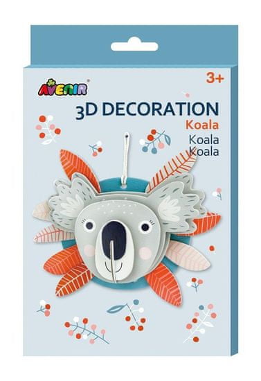 KOALA Avenir 3D dekorace na zeď -