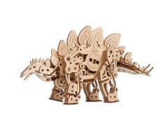 UGEARS 3D dřevěné mechanické puzzle Stegosaurus