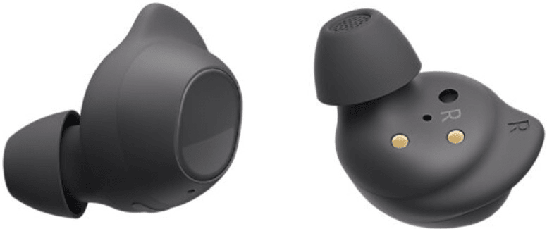  moderní bluetooth sluchátka samsung galaxy buds fe skvělý zvuk nabíjecí pouzdro pohodlná v uších krásný design ovládání bixby asistent 