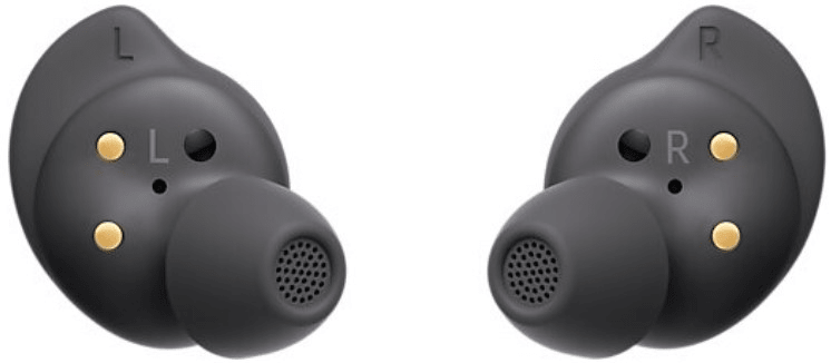  moderní bluetooth sluchátka samsung galaxy buds fe skvělý zvuk nabíjecí pouzdro pohodlná v uších krásný design ovládání bixby asistent