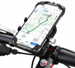 Korbi Motocyklový držák telefonu na kolo, držák na řídítka, GUB Pro 7