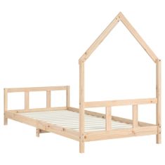 Vidaxl Dětská postel 90 x 190 cm masivní borové dřevo