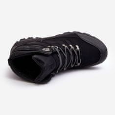 Pánské zateplené trekové boty Black velikost 45