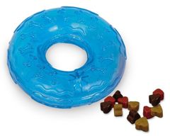Nobby TPR Svačinový kroužek modrý 10cm