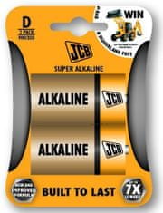 HJ  Baterie LR20/D JCB SUPER 2ks (blistr)