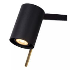 LUCIDE  Stojací lampa LESLEY - Floor reading lamp - 1xGU10 - Black