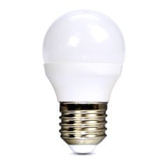 Solight  LED žárovka miniglobe matná P45 8W, E27, 3000K, 720lm