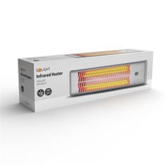 Solight  Infrazářič - topný výkon 1200W, IP24, 2 nastavitelné úrovně vytápění