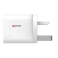 Skross  USB-C nabíjecí adaptér Power charger 30W UK, Power Delivery, typ G