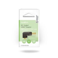 Nedis  HDMI spojka, HDMI zdířka - HDMI zdířka, úhlová