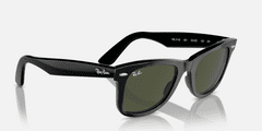 Ray-Ban Ray-Ban Wayfarer Unisex L černá/zelená sluneční brýle 