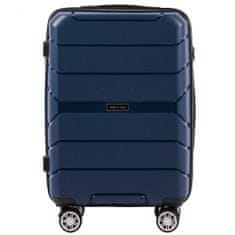 Wings Kabinový kufr Wings S, polypropylen, modrý