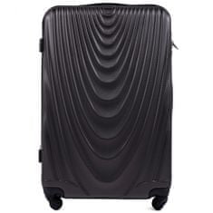 Wings Velký cestovní kufr Wings L, Tmavě šedý