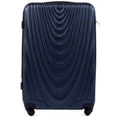 Wings Velký cestovní kufr Wings L, Modrý