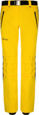 Kilpi HANZO-W žluté zimní lyžařské kalhoty, Velikosti textil KONFEKCE: 36