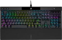 Corsair K70 RGB PRO - Cherry MX Red/Drátová USB/US layout/Černá