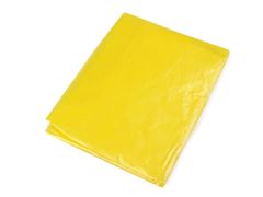 Kraftika 1ks žlutá pláštěnka pro dospělé jednobarevná