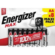 Energizer LR6 4+4BP AA MAX Alk