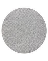 Dywany Łuszczów Kusový koberec Timo 6272 Light grey kruh – na ven i na doma 120x120 (průměr) kruh