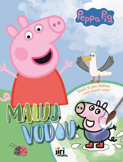 HADEX Maluj vodou A4 Prasátko Peppa