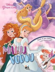 HADEX Maluj vodou A4 Disney Princezny