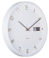 Karlsson Designové nástěnné hodiny 5953WH Karlsson 30cm