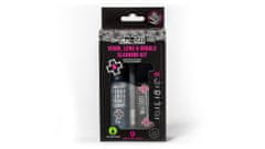 Muc-Off 202 Sada na čištění průzoru, plexi a brýlí 30ml