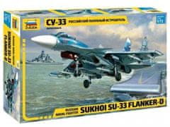 Zvezda Suchoj Su-33 ''Flanker-D'', Model Kit 7297, 1/72