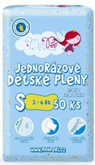 MonPeri Klasik Pleny jednorázové S (3-6 kg) 50 ks