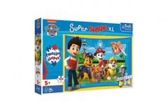 Trefl Puzzle 104 XL Super Shape Přátelé štěňat Tlapková patrola/Paw patrol 60x40cm v krabici 40x27x6cm