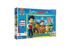 Trefl Puzzle 104 XL Super Shape Přátelé štěňat Tlapková patrola/Paw patrol 60x40cm v krabici 40x27x6cm