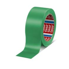 Tesa Páska výstražná samolepící PVC, 60760, 33 m x 50 mm, samolepící, zelená