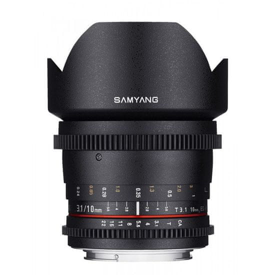 Samyang Samyang 10mm T3.1 ED AS NCS CS VDSLR pro Pentax