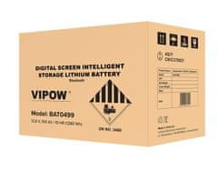 sapro Baterie LiFePO4 12,8V 100Ah VIPOW BAT0499 Bluetooth