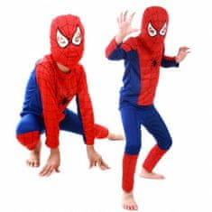 Dětský kostým Spiderman s vystřelovákem 110-122 M