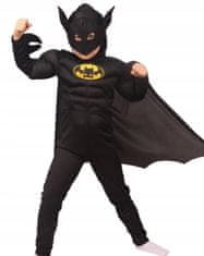 FunCo Dětský kostým Svalnatý Batman s maskou 104-110 S