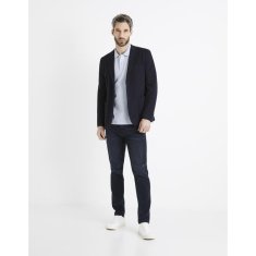 Celio Celio Úpletový blazer Dujess1 Tmavě modrá CELIO_1121028 S