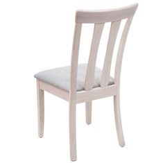 MCW Sada 2 jídelních židlí G46, kuchyňská židle Židle, látka/textil masiv ~ světlý rám, šedá barva