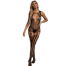 Temptly Bodystocking set s vysoce průhlednými punčochami