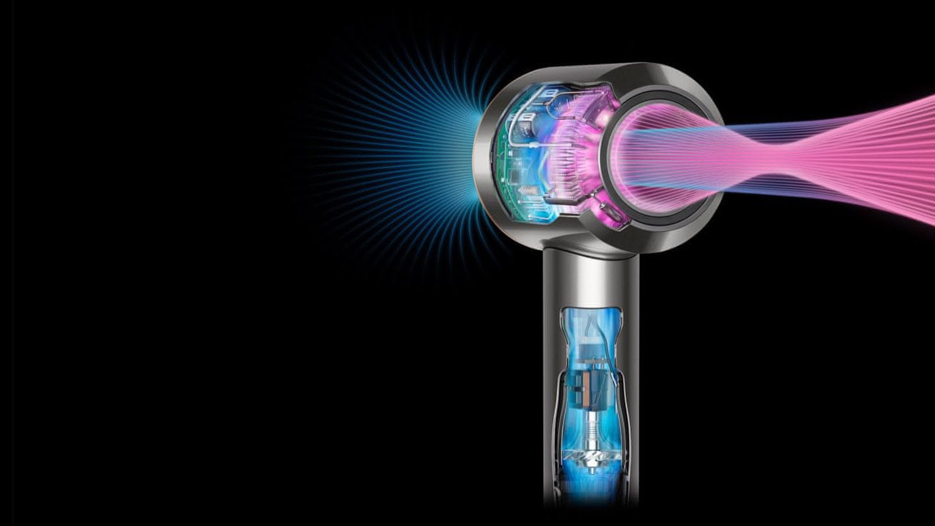 Dyson HD07 Supersonic Origin sušilec za lase, črno/siva