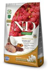 Farmina Granule pro psy N&D dog QUINOA (GF) pro dospělé psy všech plemen, kůže a srst, křepelka 2,5 kg