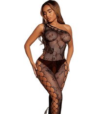 Temptly Bodystocking oblek s jedním otvorem pro popruh