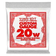 Ernie Ball 1120 .020 WOUND Single String - jednotlivá " vinutá " struna na elektrickou kytaru - 1ks