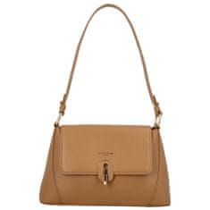 David Jones Módní dámská malá koženková crossbody Alison, camel