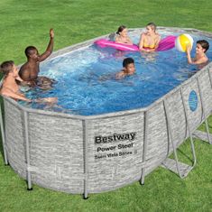 Petromila Bestway Bazénová sada Power Steel Swim Vista Series 549 x 274 x 122 cm