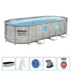 Petromila Bestway Bazénová sada Power Steel Swim Vista Series 549 x 274 x 122 cm